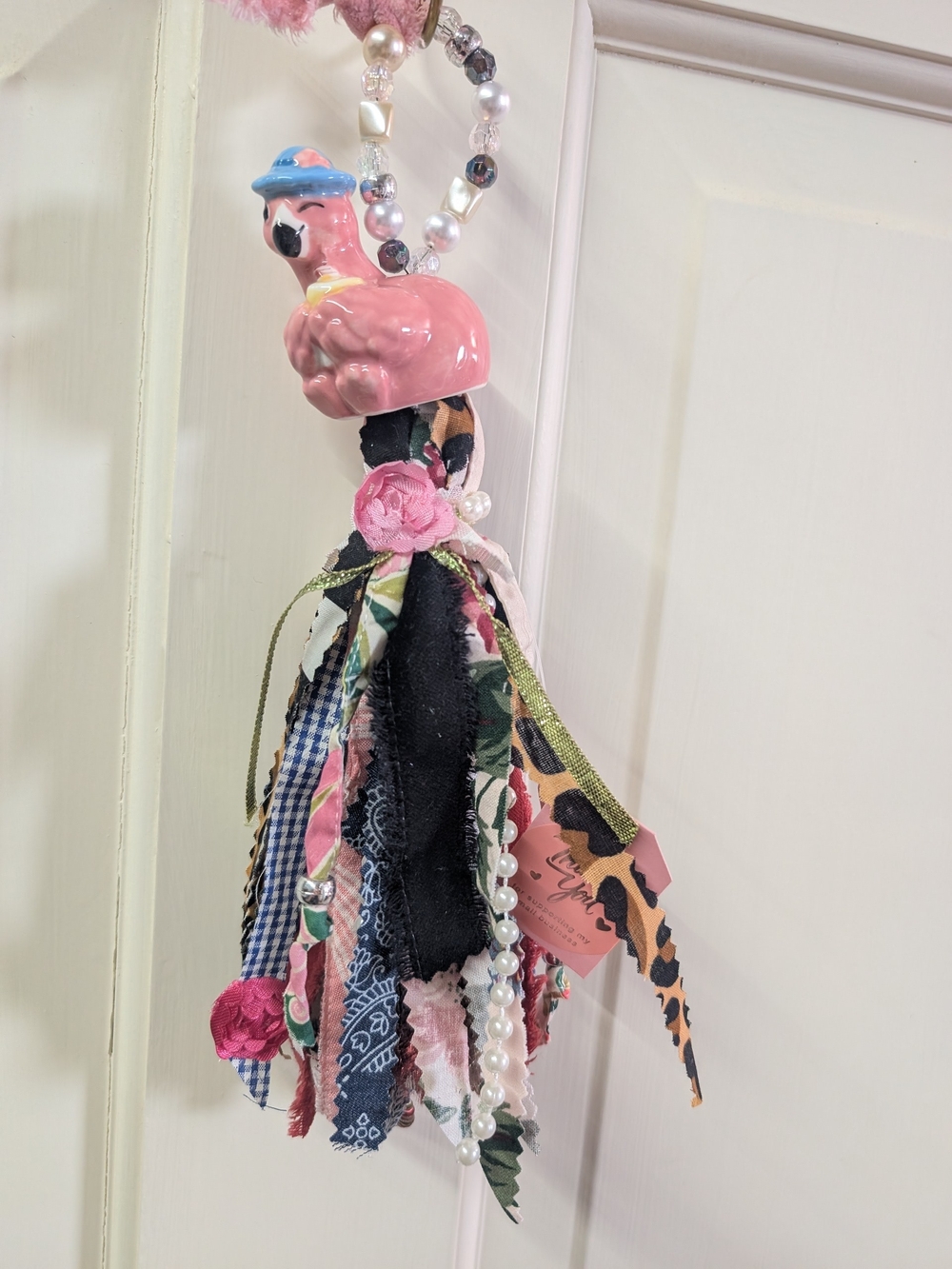 Pink Flamingo Tassel
